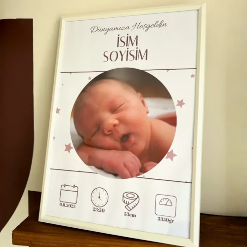 Çocuğunuza Özel Hoşgeldin Posteri