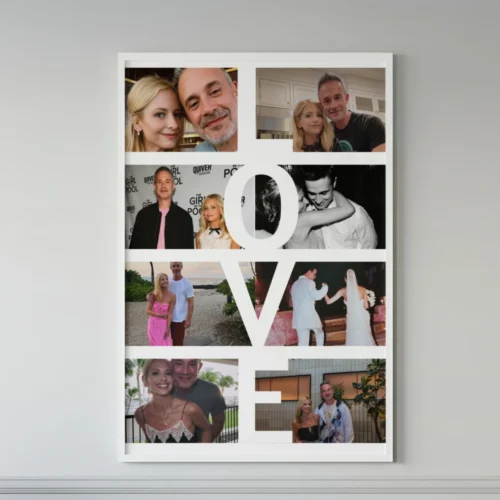Kişiye Özel LOVE Temalı Poster